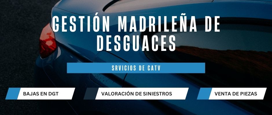 Servicios de desguace en Madrid
